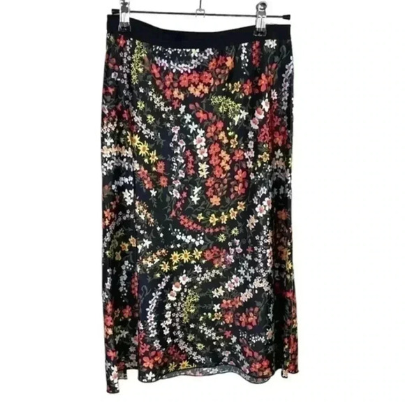 ATM Floral Multicolor Pencil Skirt - Picture 3 of 8